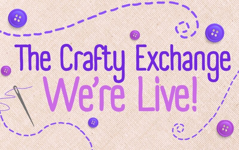 Welcome to The Crafty Exchange – Our Website is Officially Live! ✂️