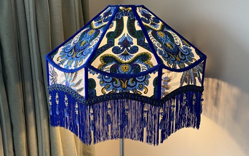 How to Make a Maximalist Vintage-Style Lampshade
